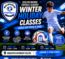 2026 MFA Winter School Holiday Classes